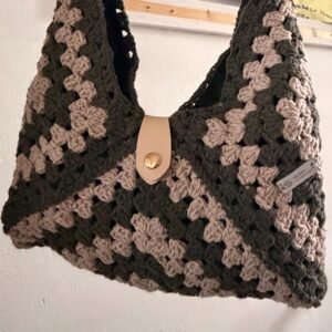 Granny Square Hobo Bag