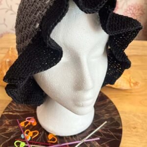 Ruffle Brim Bucket Hat