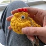 Cute Chick Keyring