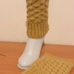 Cozy Textured Hand Crocheted Ankle Warmers